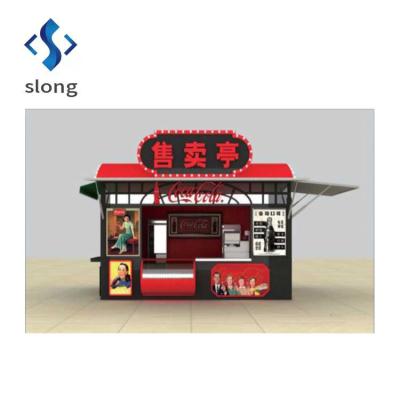 China Modern Chinese uniquely designed modern outdoor fast food kiosk street food kiosk for sale for sale