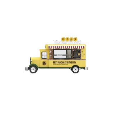 China Vegetable processing factory direct custom catering ice cream mobile stainless steel dining car for sale