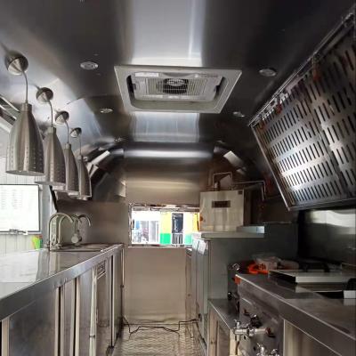 China Australian standard food truck hot airflow vegetable processing factory sale food trailer for sale for sale