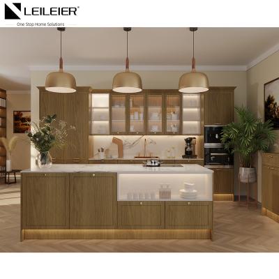 China LEILEIER New style hydraulic kitchen cabinet hinge steel kitchen cabinet for sale