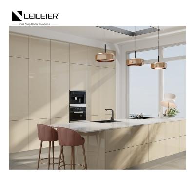 China LEILEIER Professional Manufacture Cheap Modern Designs Kitchen Cabinets for sale