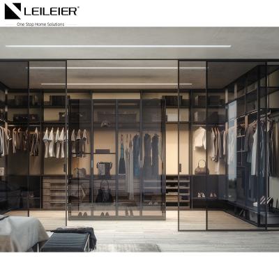 China LEILEIER Hot sale wardrobe clothes wardrobe bedroom furniture wardrobe designs for sale