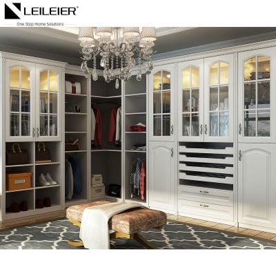 China High Quality Custom Wooden Wardrobe Door Designs Acrylic Wardrobe Door Glass Wardrobe for sale