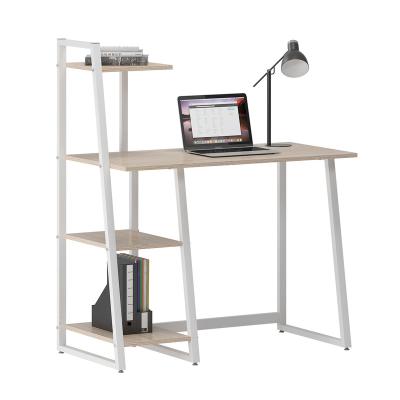 China Computer Desk with Shelves, Study Table with Bookshelf,  PC Workstation Furniture Executive Home Office Desk en venta