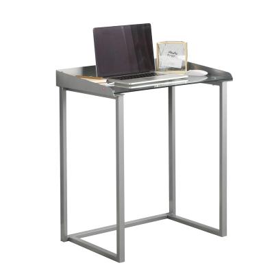 China 27.6 inches Small Office Desk with Glass Top,  Study Table  Laptop Table for Home office, Computer Desk For Small Space Te koop