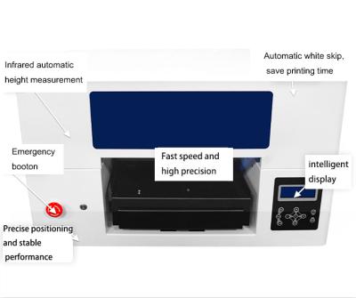 China Newcomer Refinecolor XP600 high efficiency printing dual head straight to garment printing machine with white ink circulation a2 printer T-shirt for sale