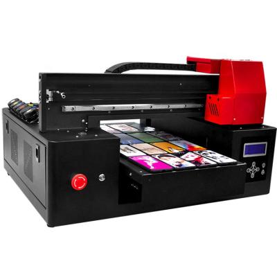 China Metal/wooden/glass/id card/PVC card/phonecase/almost flatware Grasmart Focus Herobrother A2 High Speed ​​UV Printer for sale