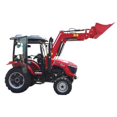 China Farms tractors for agriculture 4wd TAVOL BRAND 55hp mini 4x4 tractors for sale