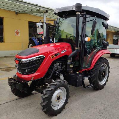 China Cultivate Small 40hp 4wd Tires Agricultural Tires Vineyard Farm Tractors With Cabin for sale