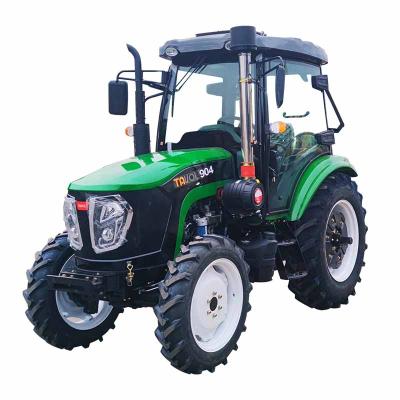 China Farms 90hp 4wd Tractors With Tractors Factory AC Cabin YTO Engine Panama Hot Sales for sale