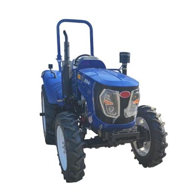 China Farm tractors 80hp agricolas 4 wheel drive compact tractors with CE from China for sale