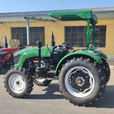 China Cultivate mini tractors tires farm tractor 4x4 60hp cheap sun shade model tractors for sale