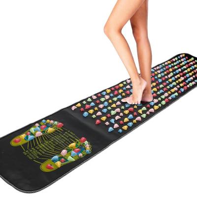 China 2021 Portable Chinese Reflexology Acupressure Massager Body Cushion Relieve Stress Pain Yoga Mat for sale