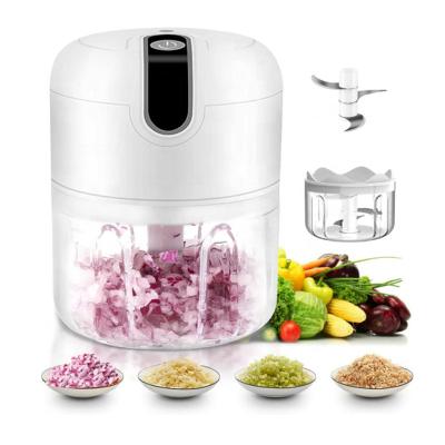 Cina Home Kitchen Mini Blender 250ml White Large Capacity Battery Food Processor in vendita