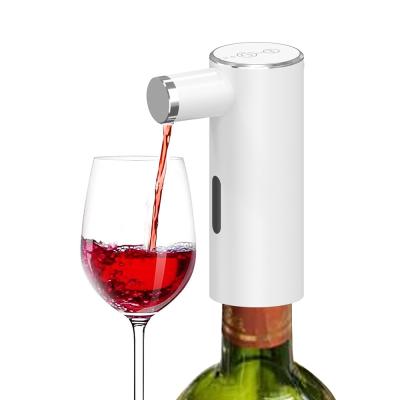 China Stainless Steel Electric Wine Dispenser With 2.5W Power 500mah Battery White Black Red Te koop