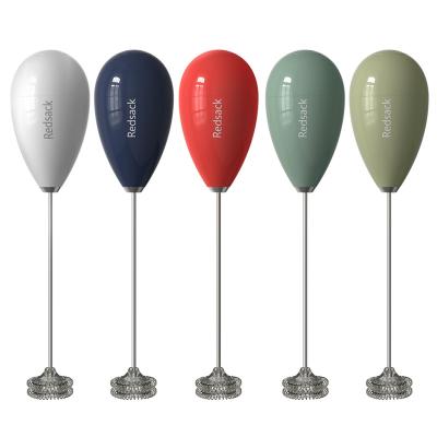 中国 Multicolor Handheld Frother Milk Electric For Hot Cold Frothing ABS Stainless Steel 3W Power 販売のため