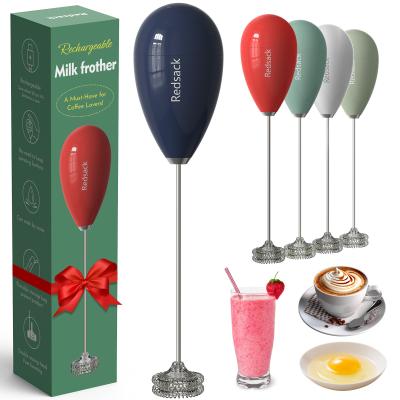 China Country Markets 3.7V ABS 304 Stainless Steel Electric Petite Milk Agitator for sale