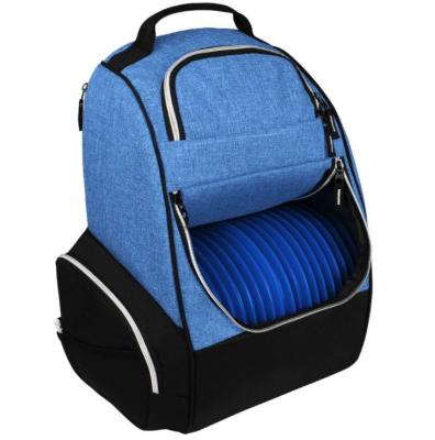 China Outdoor Sports Travel Duffel Bag Disc Golf Bag 20+ Unique Colors Disc Golf Backpack Capacity 5 Storage Pockets OEM Disc Golf Backpack Bag for sale