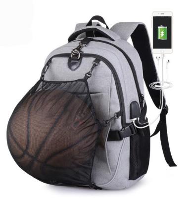 China Custom Waterproof Basketball Backpack Bag With Backing Mesh Storage Bag Soccer Ball Carry Bag for sale