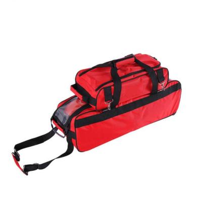 China Brand Design Quality Outdoor Sports Traveling Duffel Bag Double Bowling Bag 3 Ball Roller Bowling Bag 2 Balls Bags With Wheels for sale