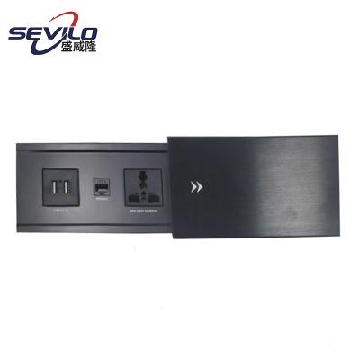 China Modern Standard Multifunctional Smart Table Socket Outlet Power Socket With Usb Charger for sale