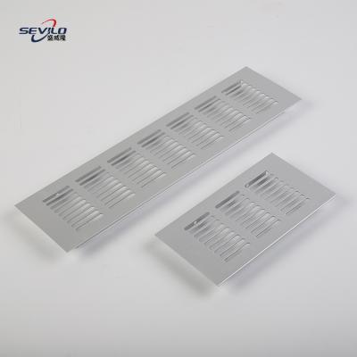 China Factory wholesale modern custom kitchen ventilation frame cabinet cabinet square aluminum grill for sale