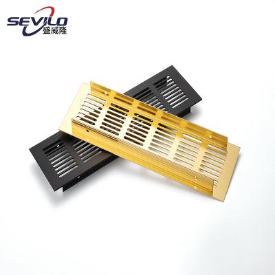 China Modern Anti Backflow Plastic Rectangular Vent Grilles For Kitchen Pedestal for sale