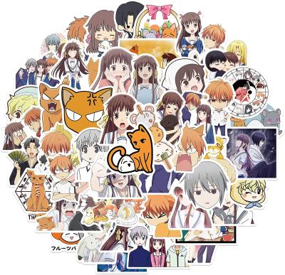 China Custom Cute Waterproof Sticker Sheets Vinyl Printing Label Die Cut Waterproof Anime Sticker Maker for sale