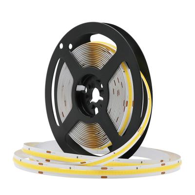 China Hotel/Home/Office/Garden Multiple 360Chips/m COB LED Strip DC5V/12V/24V Cable Colors No Dot Led Cob Strip Light for sale