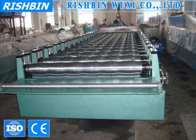 China Automatical 45 ﹟ Forge Steel Roof Tile Roll Forming Machine with Post Cutting for sale