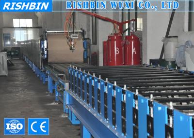 China 25mm - 100 mm PU Sandwich Panel Production Line for Polyurethane Sandwich Panels for sale