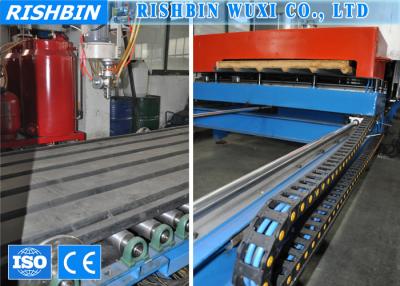 China Double Belt Continuous PU Sandwich Panel Production Line For PU Sandwich Panel for sale