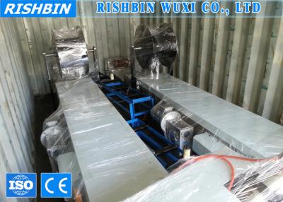 China Post Cutting Square Downspout / Down Pipe Roll Forming Machine For Rainwater Pipes for sale