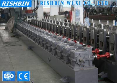 China 30 KW Power 18 Stations Wave Guardrail Roll Forming Machine For Highway Guardrail for sale