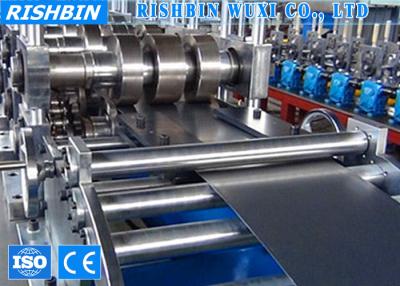 China Cold Roll Steel Cut to Length Metal Roll Forming Machine with 0 - 30 m / min Speed for sale