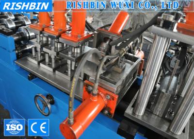 China Adjustable Post Holes Punching Metal Roll Forming Machine for Structural Steel for sale