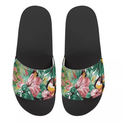 China Fashion Trend Patchwork Pattern Design Charming Beach Shoes Custom Made Women Retro Slippers Premium Non-slip Outdoor Sandals 1 Moq Style for sale