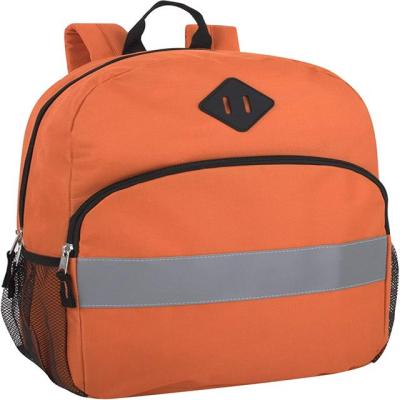 China Solid Color School Waterproof Reflective Backpack for sale