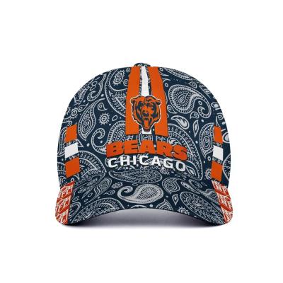 China Wholesale COMMON Team Bandana Print Kids Gym American Football Hat Nfle Fit Sport Covers Custom Sports Snapback Cap Hat Men for sale