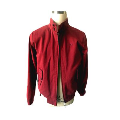 China QUICK DRY custom made urban coat for mens cotton bomber jacket mens red jacket for sale