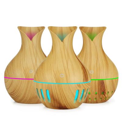 China 130ML/300ML Mini Wood Grain Portable Air Car Scent Diffuser Car USB Humidifier with Many Styles for sale