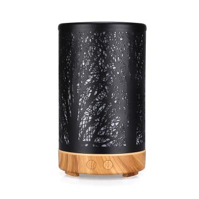 China High Quality Metal Car Iron Metal Iron Aroma Diffuser Cool Mist Air Humidifier For Bedroom for sale