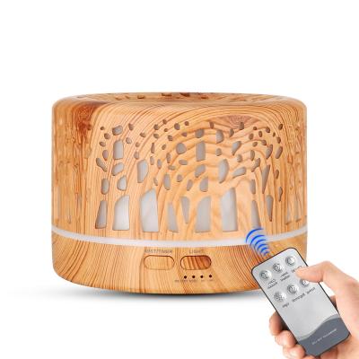 China Cool Ultrasonic Fragrance Oil Diffusor Household Oil Diffuser Aroma Mist Humidifier Diffuser with Remote Control for sale