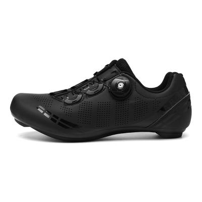 China Comfortable Professional Ultralight Carbon Bike Cycling Shoes EVA Professional Road Shoes Lockless Cycling Shoes for sale