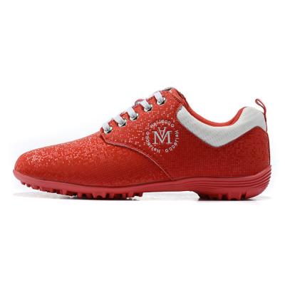 China Cheap EVA Golf Shoes Custom Women Waterproof Rubber Sole Sneakers for sale