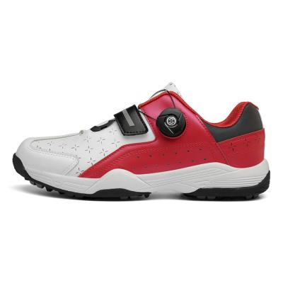 China Custom Outdoor Sport Rubber Professional Shoes Golf Shoes For Men Leather OEM Golf Shoes Mens for sale