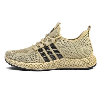 China Wholesale New Pattern EVA Most Popular Men Sports Shoes Fly Knit Lightweight Women Running Sports Shoes for sale