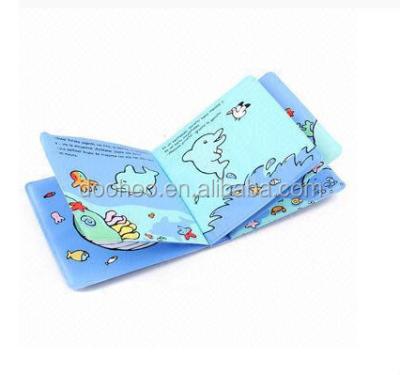 China Environmental Waterproof Baby Bath Book With Customized Shape And Printing Logo for sale