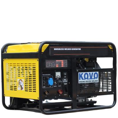 China Multifunction KOVO  gasoline welding generator machine EW320G  Groupe Autonome De Soudage whatsapp 008613121113845 for sale