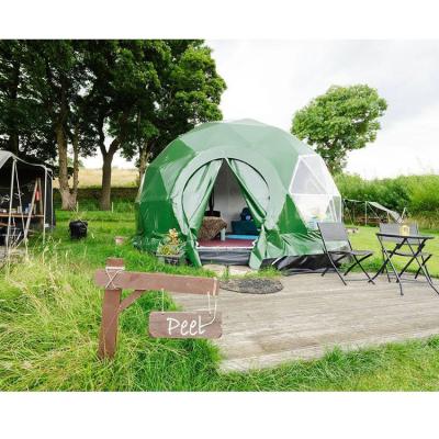 China UV Resistant Design 6m Trade Show New Arrival Tents Geodesic Dome House For Luxury Camp Land for sale